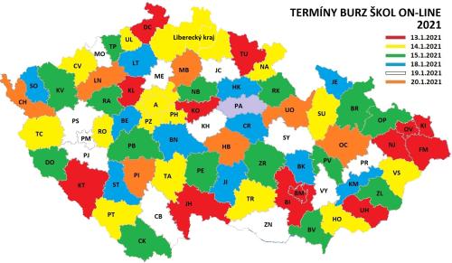 mapa online výstav